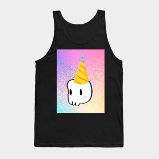 Party hat skeleton Tank Top